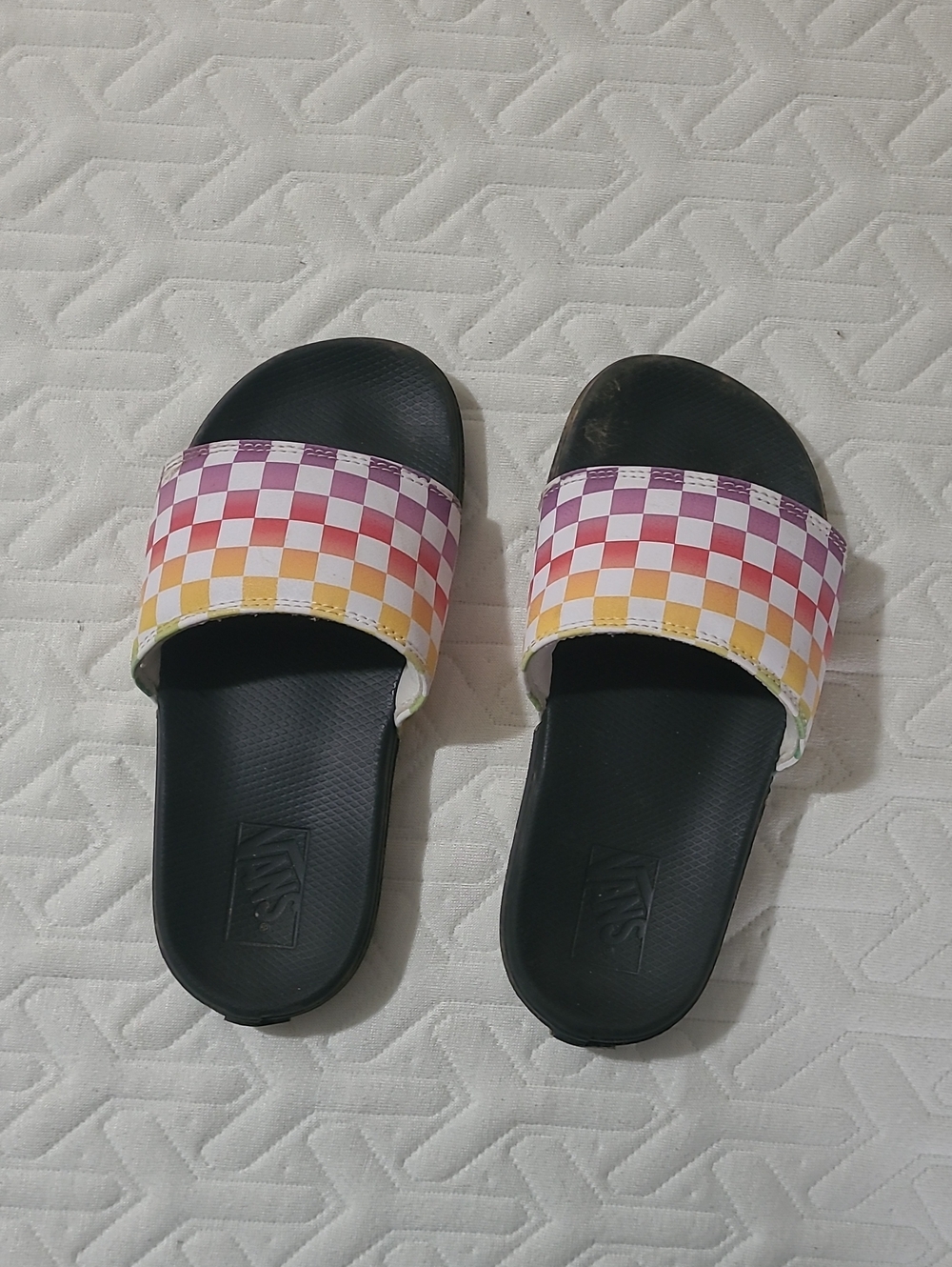 Vans Checkerboard Slide Sandals
